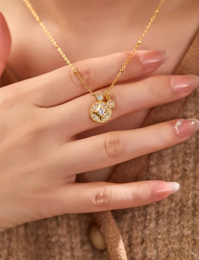 Sterling Silver Minimal Luxe Necklace