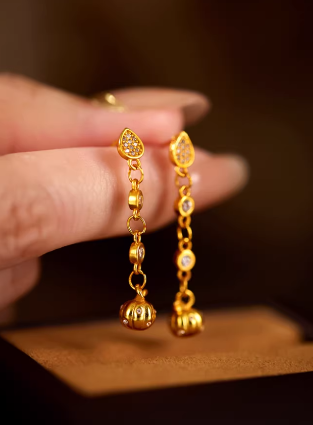 Elegant Cascade Drop Earrings