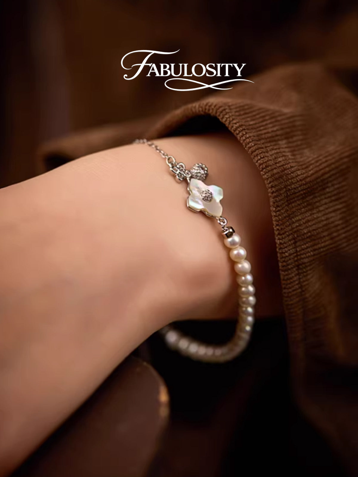 Blossom Pearl Shell Bracelet